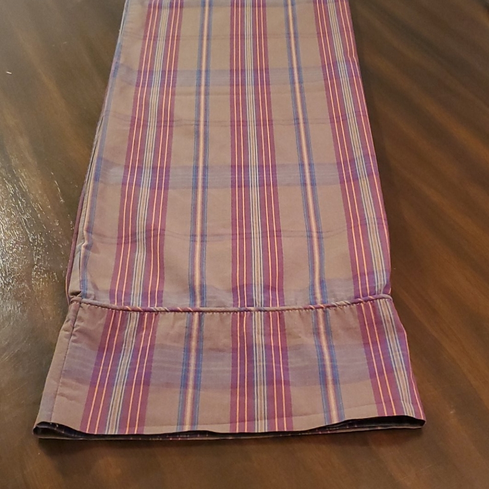 VINTAGE L.R.L "ADRIANA PLAID " pillowcase
